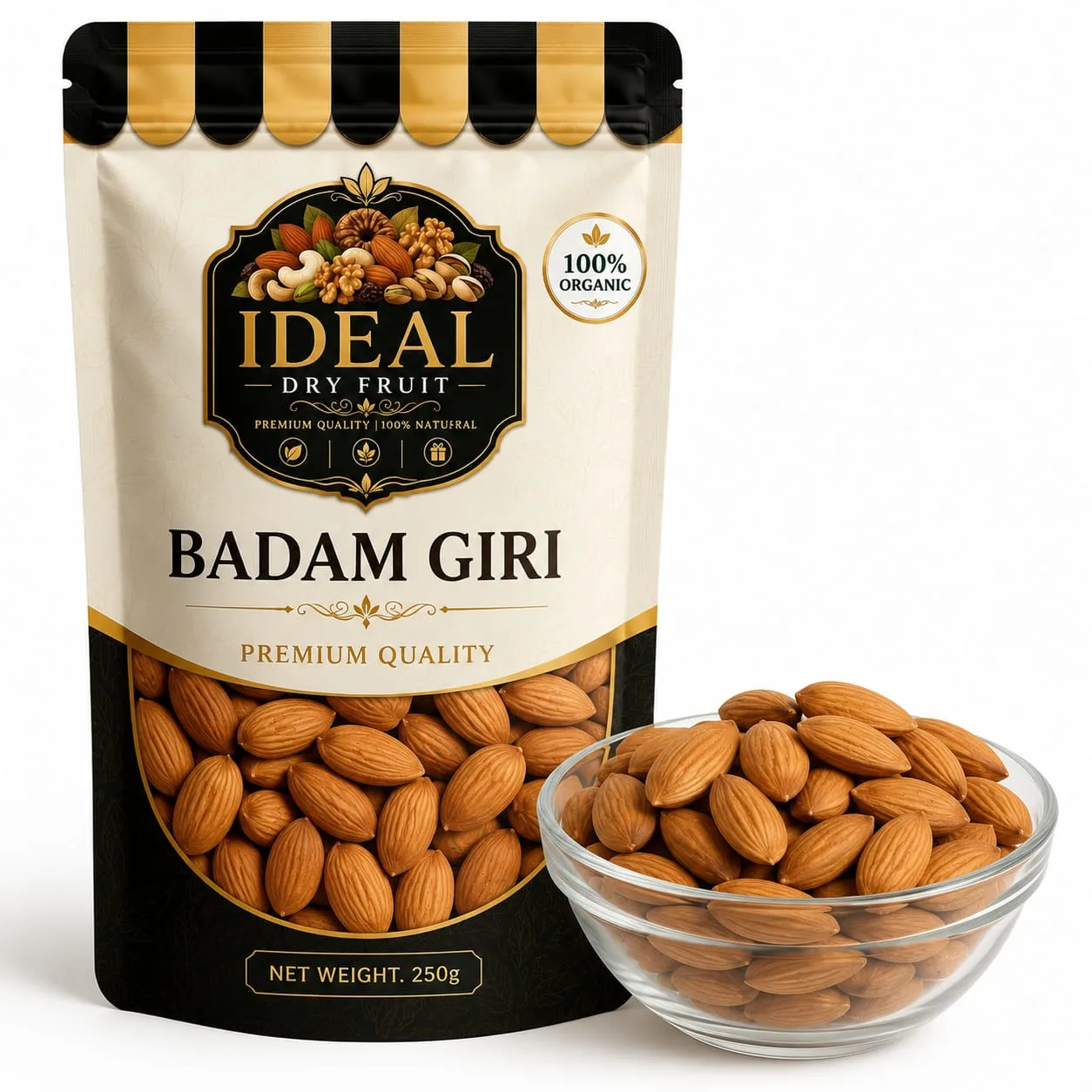 Almonds250gm/500gm/1kg