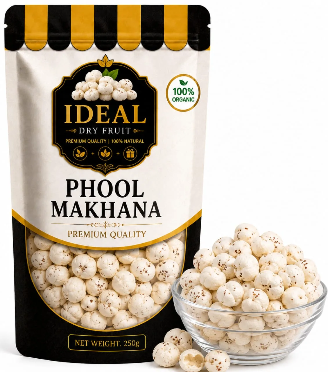 Phool Makhana62gm/125gm/250gm/500gm/1kg