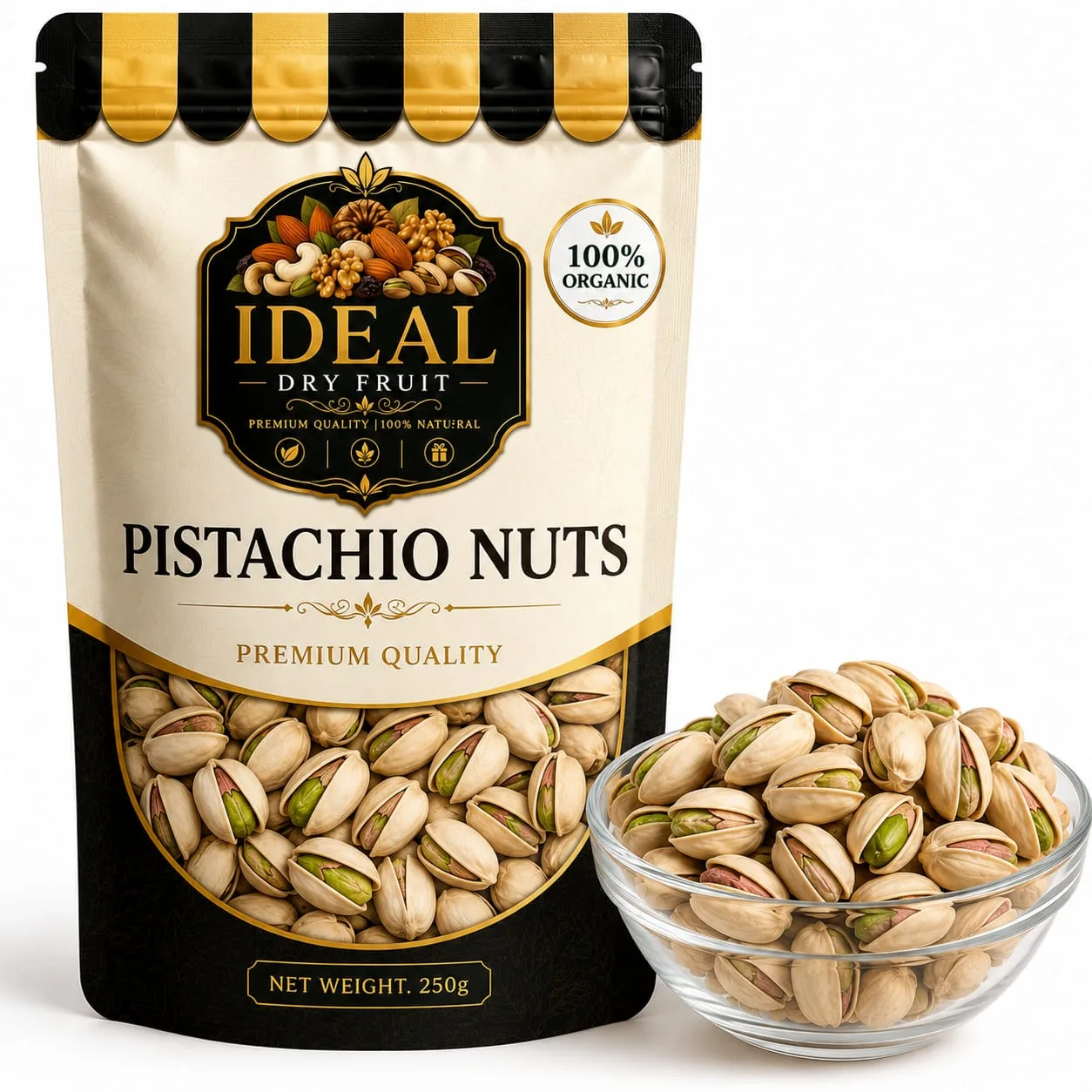 Pistachios nuts125gm/250gm/500gm/1kg