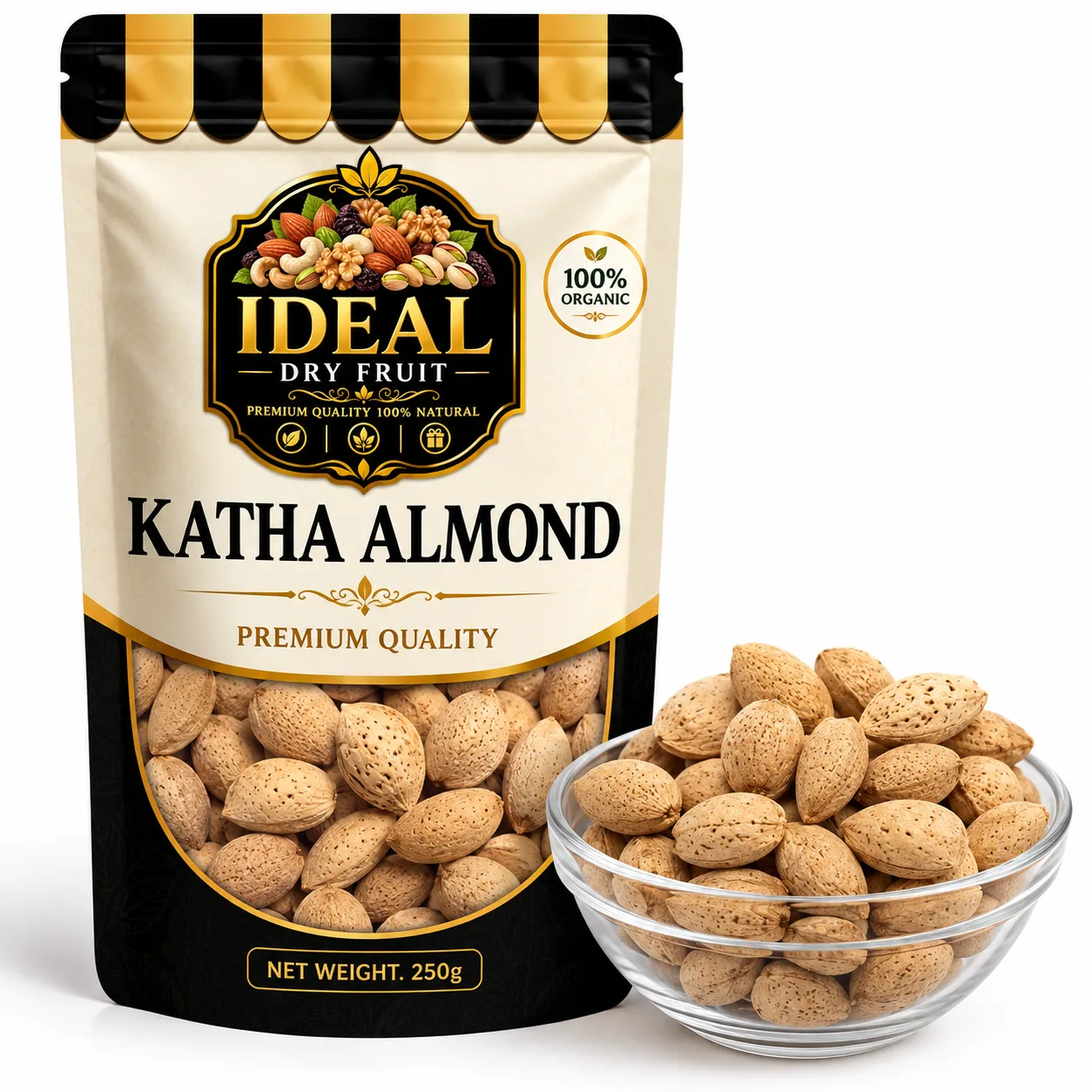 Katha Almonds500gm/1kg