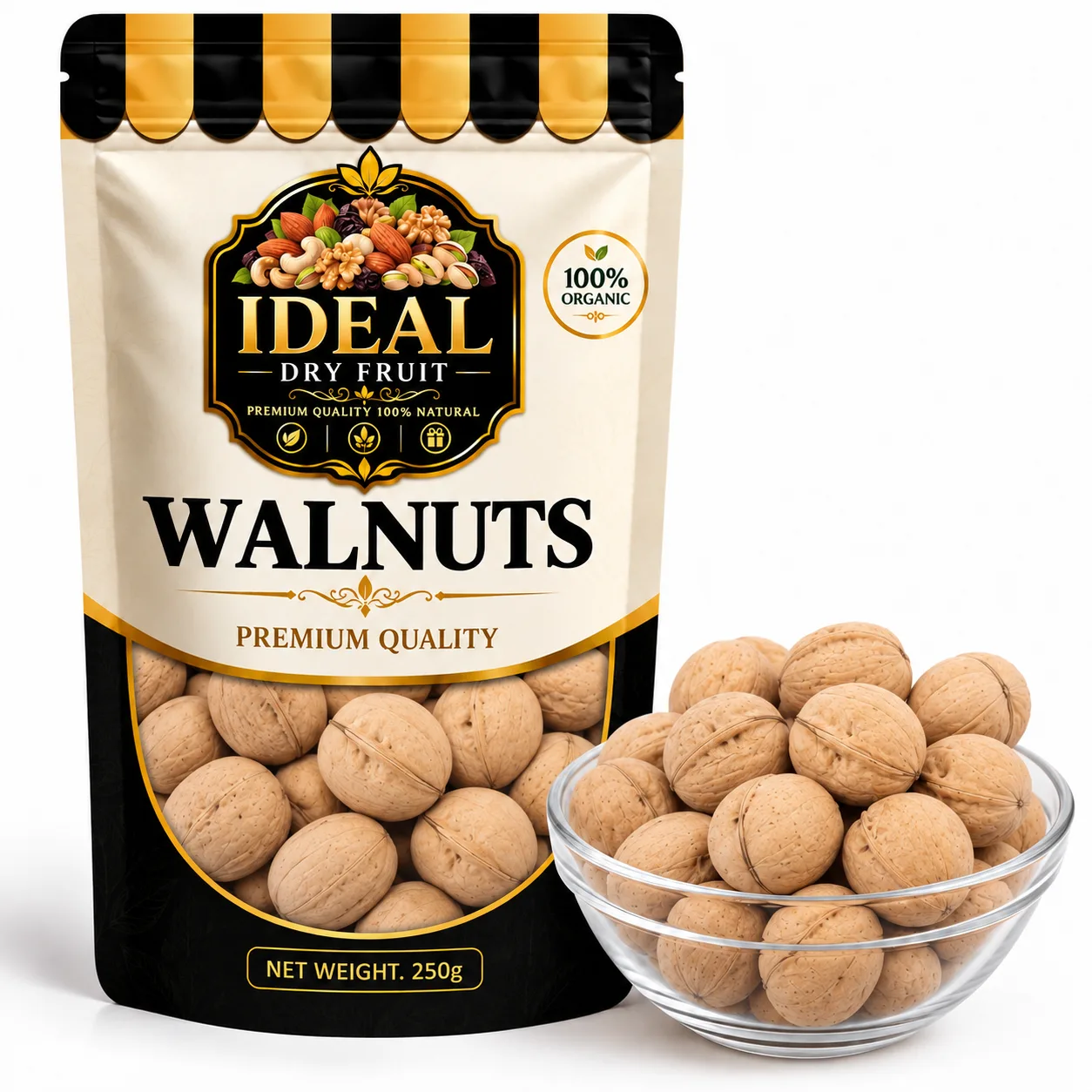 Walnut Plain500gm/1kg