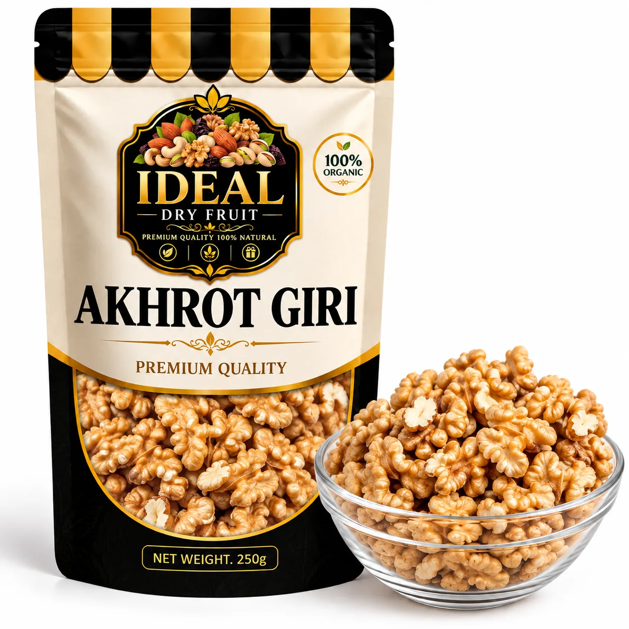 Chinese Akhrot Giri250gm/500gm/1kg